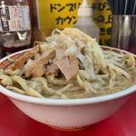 小ラーメン豚入り(ラーメン二郎 目黒店 （らーめんじろう）)