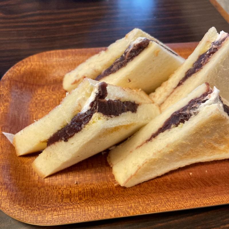 あんトースト(珈琲処カラス)