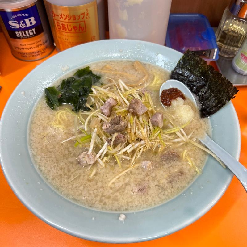 ネギラーメン(ラーメンショップ 長岡東バイパス店)