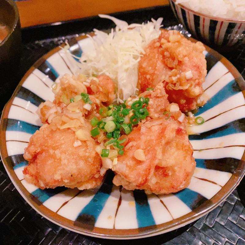 油淋鶏定食(土鍋炊きご飯 おこめとおかず)