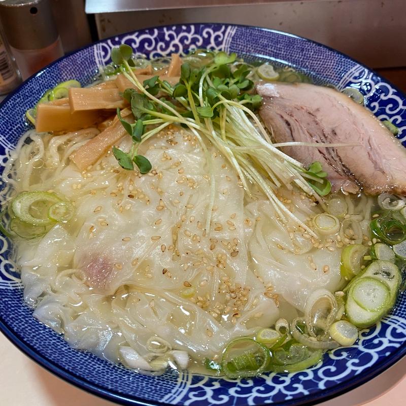 塩ワンタンラーメン(晴天の風 （セイテンノカゼ）)