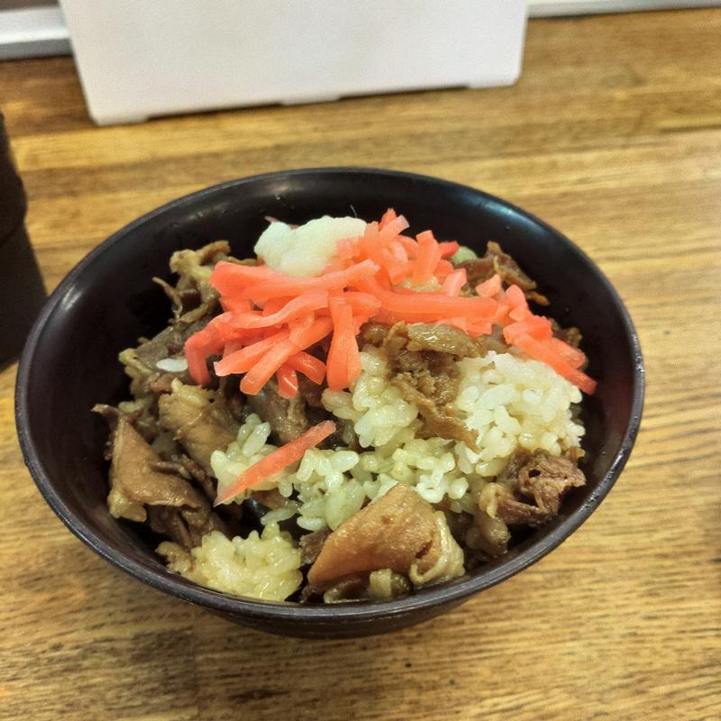 肉めし(青空食堂 那珂川店)