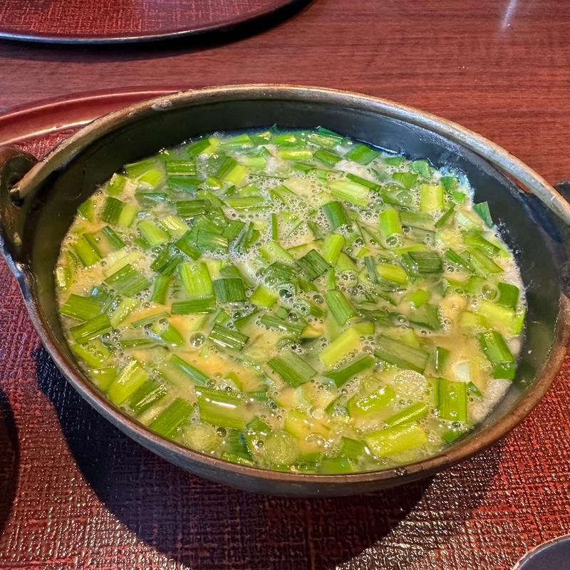 にら雑炊(ぞうすいの店 お通 新宿歌舞伎町店)