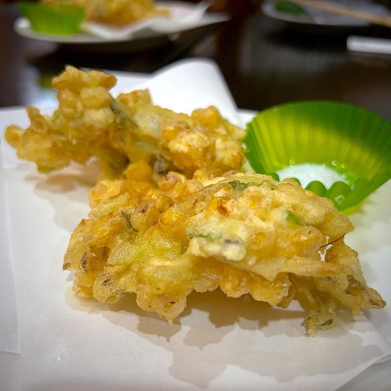 とうもろこしかき揚げ(魚がし 長町店 )