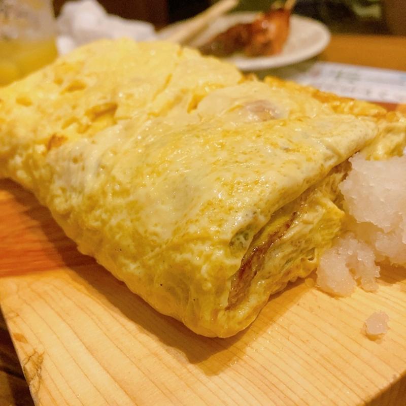 手作りだし巻き玉子(炭火焼き鳥 仁伊屋(にいや))