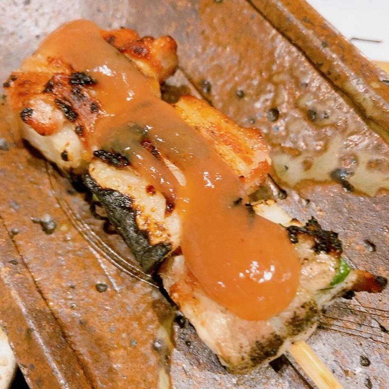 山芋と大葉の肉巻き串(炭火焼き鳥 仁伊屋(にいや))