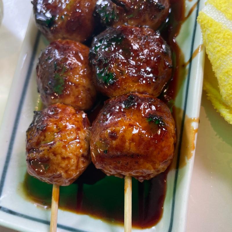 つくね（2本）(もつ焼 大統領 本店)