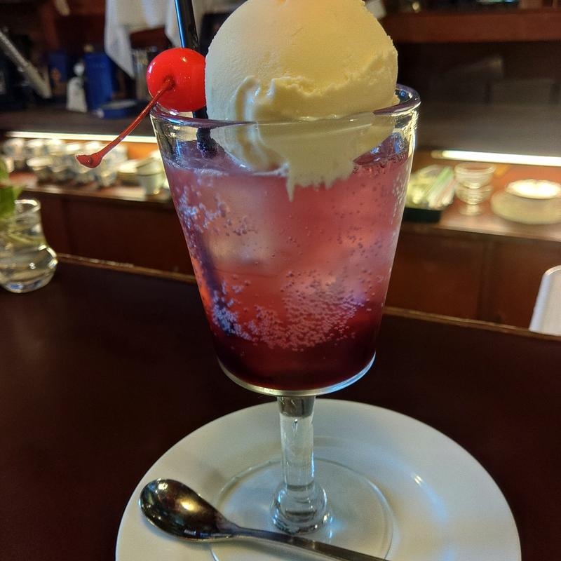 ソーダフロート(喫茶キャプテン)