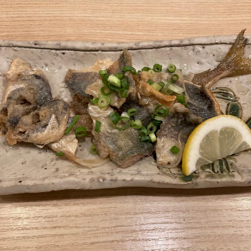 地アジの南蛮漬け(すし処あさまる駅前店)