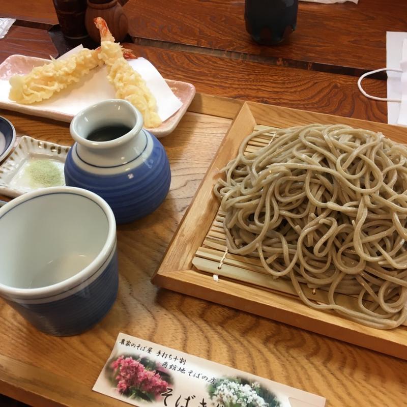 えび天 かけそば(そばきり長助)