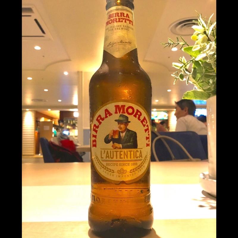 モレッティ・ビール(イタリアンダイニング ペスカ 阪急三番街)