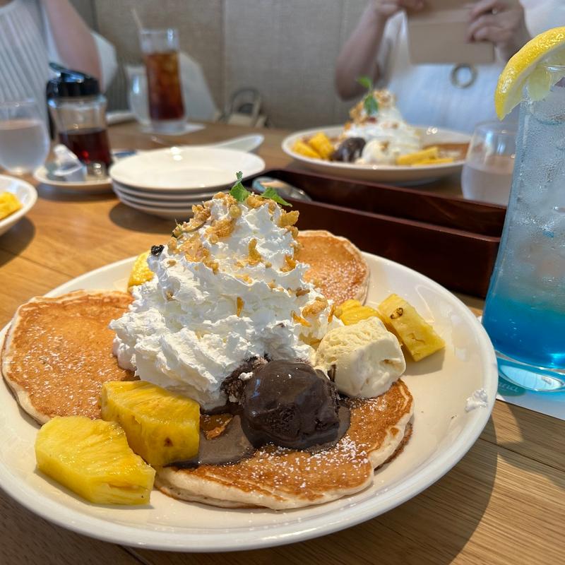 パイナップルパンケーキ(ラ・オハナ 朝霧店)