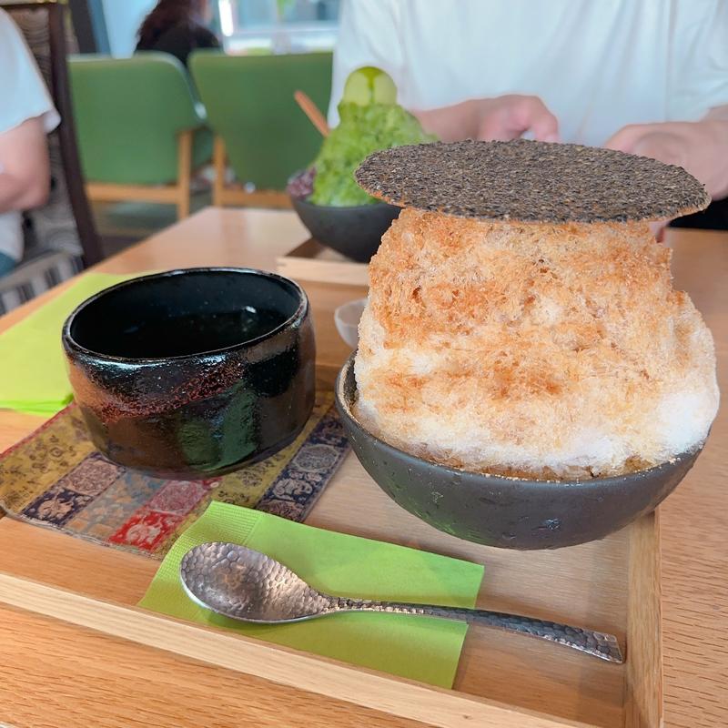 然ノ氷　黒蜜法師(然花抄院 京都室町本店)