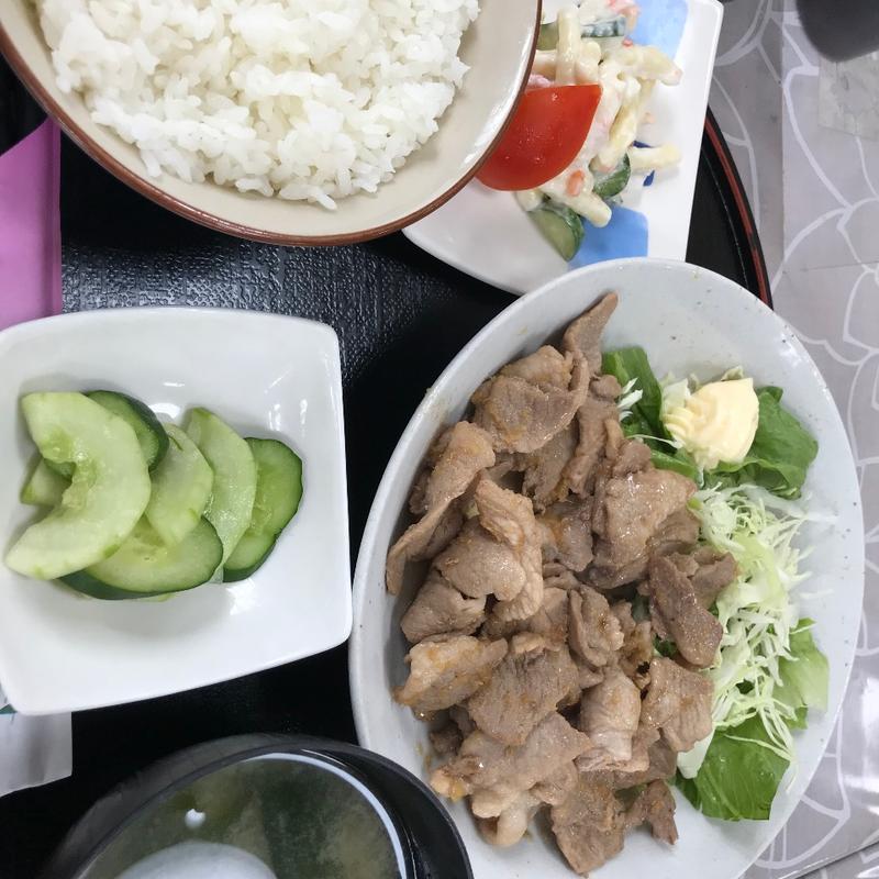 生姜焼き定食(なすや)