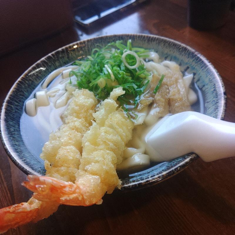 海老天うどん(うどん黒田藩 那珂川店)