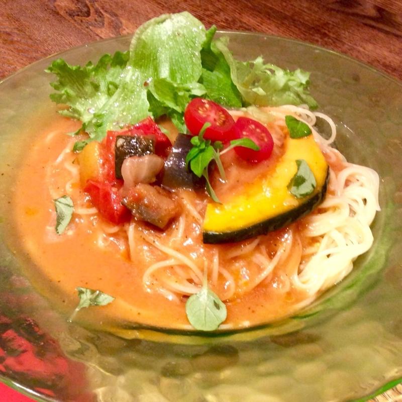 冷製パスタ カッペリーニ(イタリアンバール ミーオ 野田店)