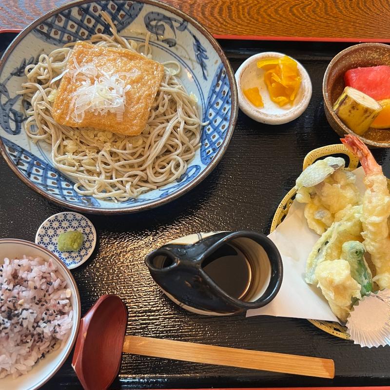 そば定食(たぬきそば)(さと八 （サトハチ）)