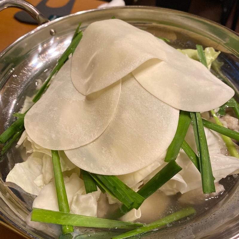 もつ鍋(酢醤油)(博多もつ将 和歌山店)