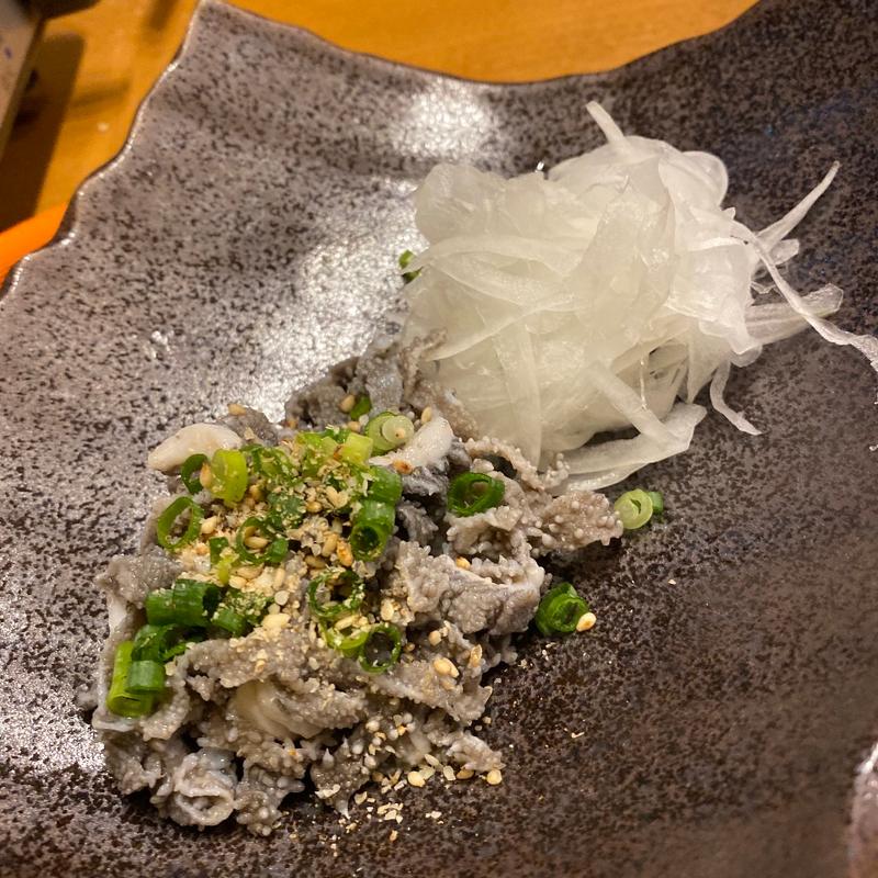 センマイ刺(博多もつ将 和歌山店)