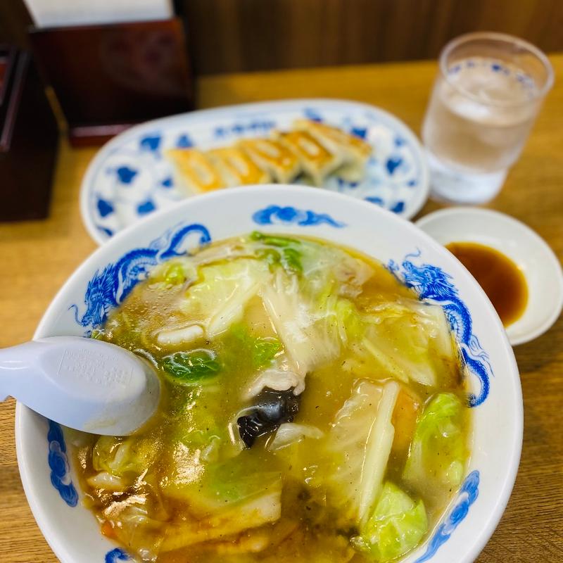 あんかけラーメン(塩)(味の時計台 士別店)