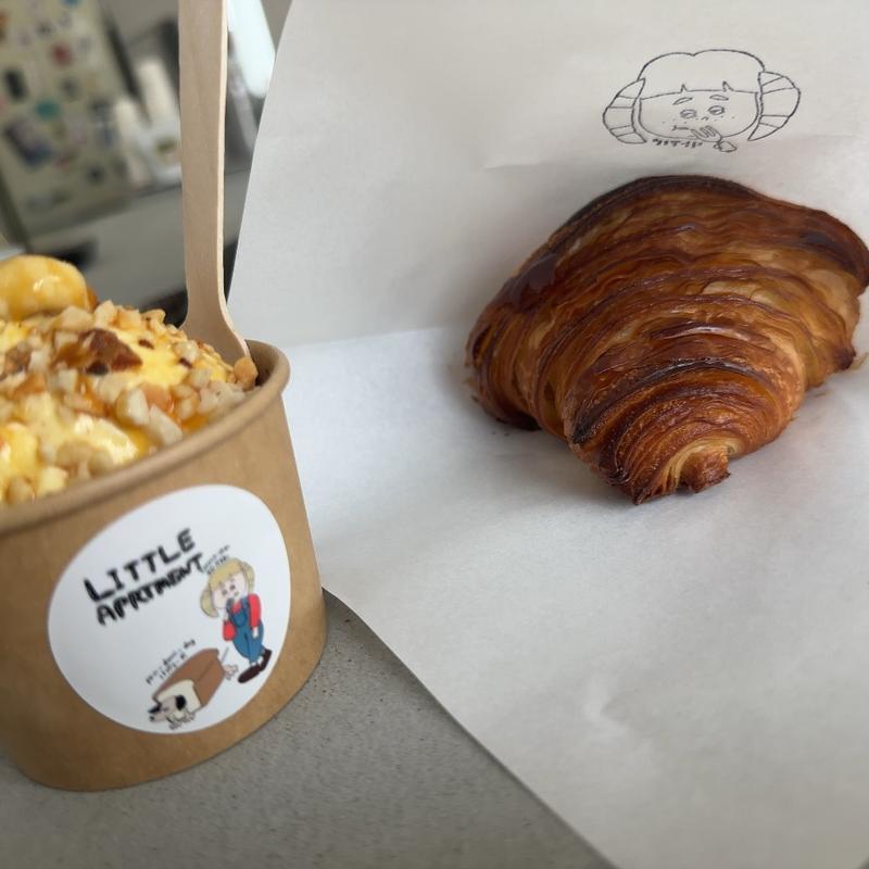 クロワッサン＆キャラメルアイス(LITTLE APARTMENT)