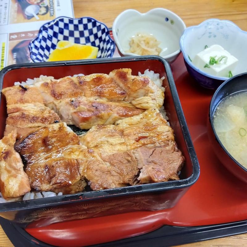 豚かばやき(源喜亭)