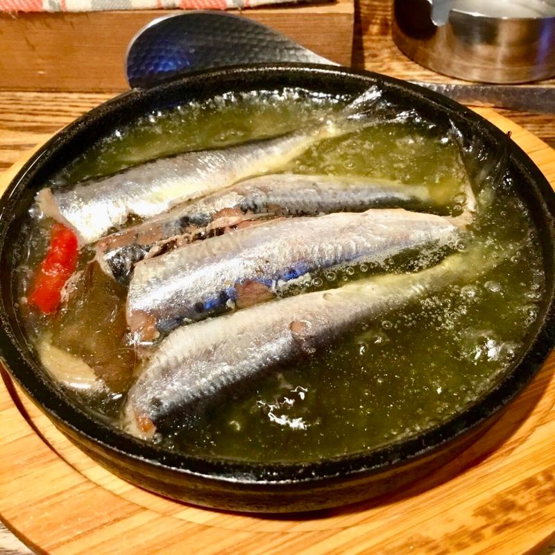 自家製オイルサーディン(イタリアンバール ミーオ 野田店)