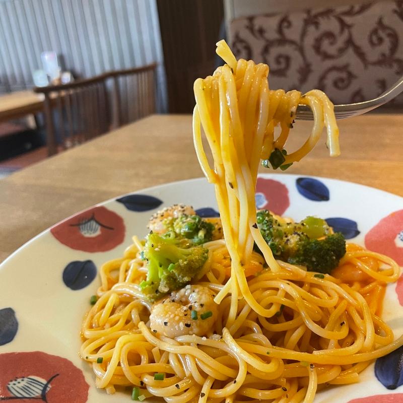 ぷりぷり海老の濃厚イセエビソース(鎌倉パスタ なかもず店)
