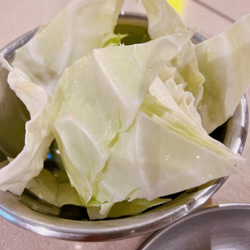 お通し(串カツ田中 梅ヶ丘店)