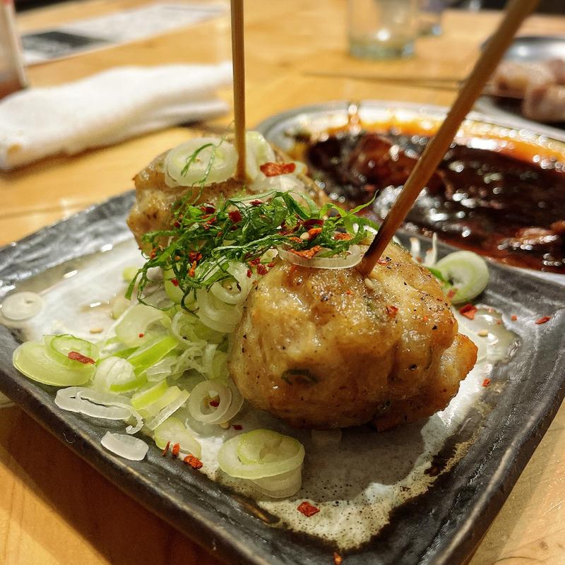 自家製鶏つくね(大衆酒場 チャン栓チャン)