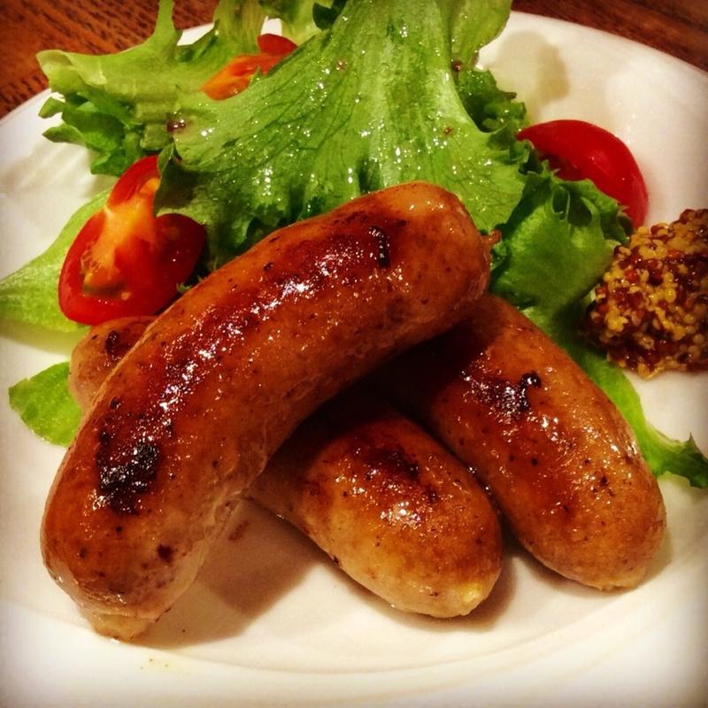 手作りジューシーソーセージ(イタリアンバール ミーオ 野田店)