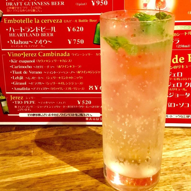 レブヒート(Gambas Al Ajillo＆Tapas SOL（ガンバスアルアヒージュ&タパス ソル）)