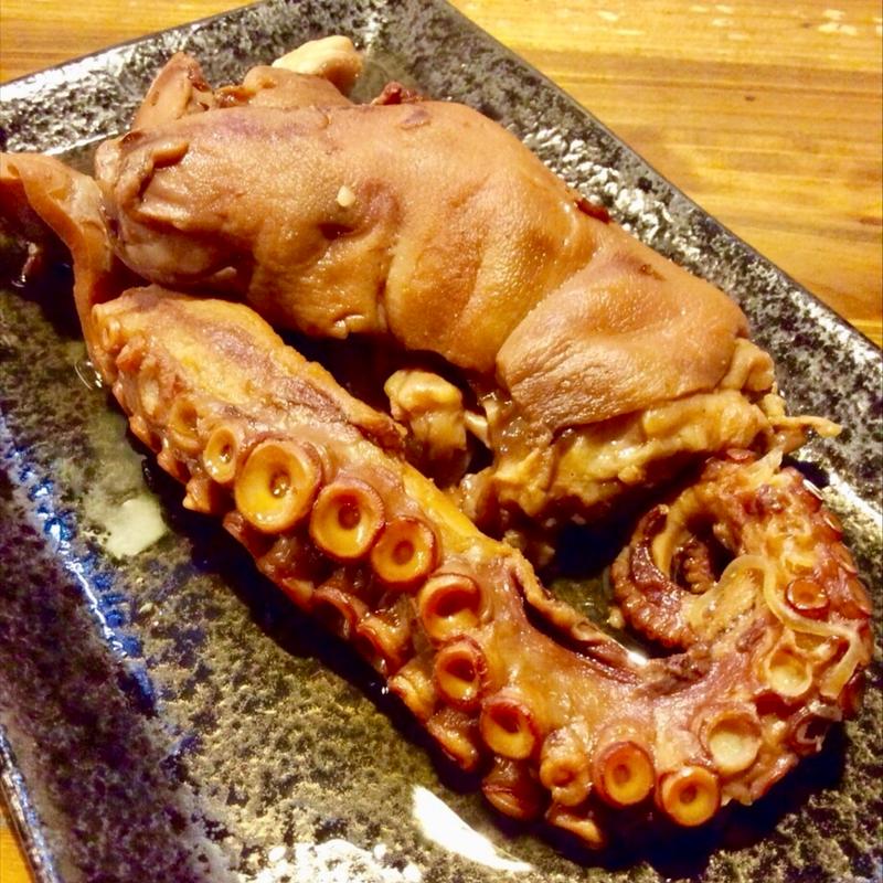 おでん(タコ足一本、豚足)(ＢＡＲｃａＡＬＥ)