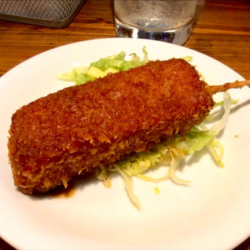 どぶ漬けソースの厚切りハムカツ(ＢＡＲｃａＡＬＥ)