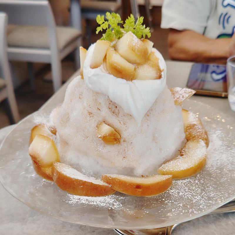 丸ごと白桃ミルクティー氷(TAKE'N' EASY)