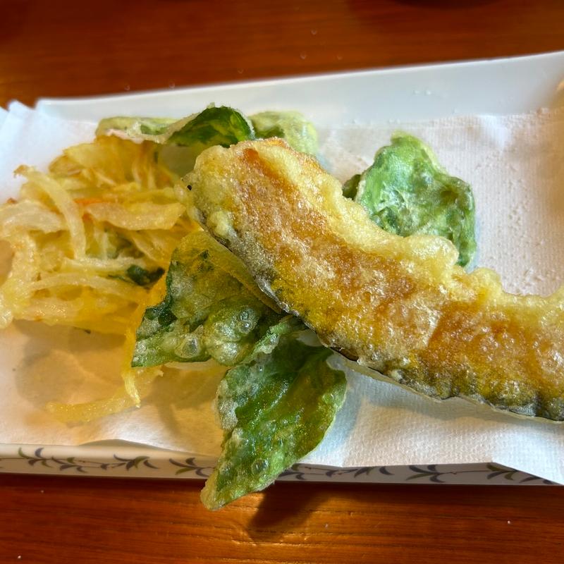 天ぷら(そば処 おっこと亭)