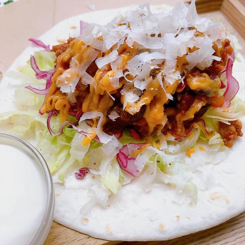 牛肉のチリコンカルネ（タコス）(TACOS & BURRITO DOSCO COFFEE |ドスココーヒー)
