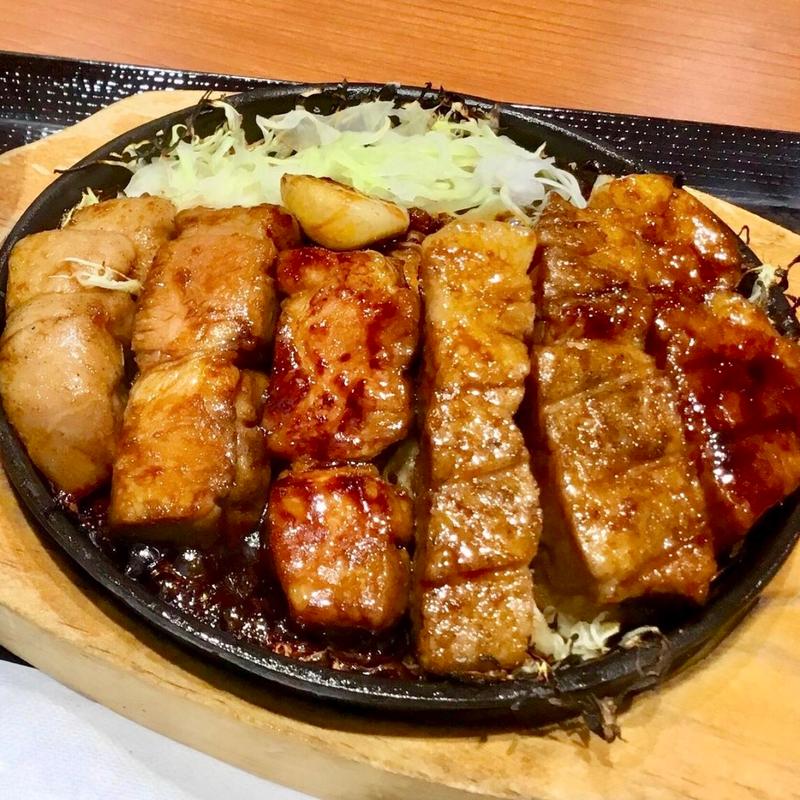 とんテキ定食(豚屋とん一イオンモール茨木)