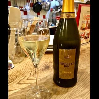 Antonini Ceresa Villa de Brun Prosecco NV(ケーキとイタリア料理 ミーオ 福島店)