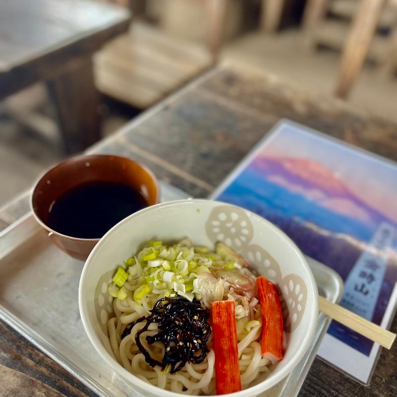 冷やしたぬき(金時娘の茶屋)