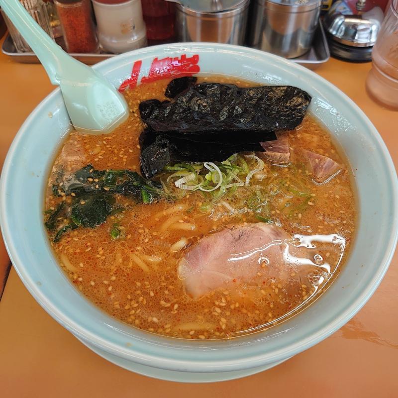 味噌ラーメン＋中盛(山岡家 岩瀬店 （やまおかや）)