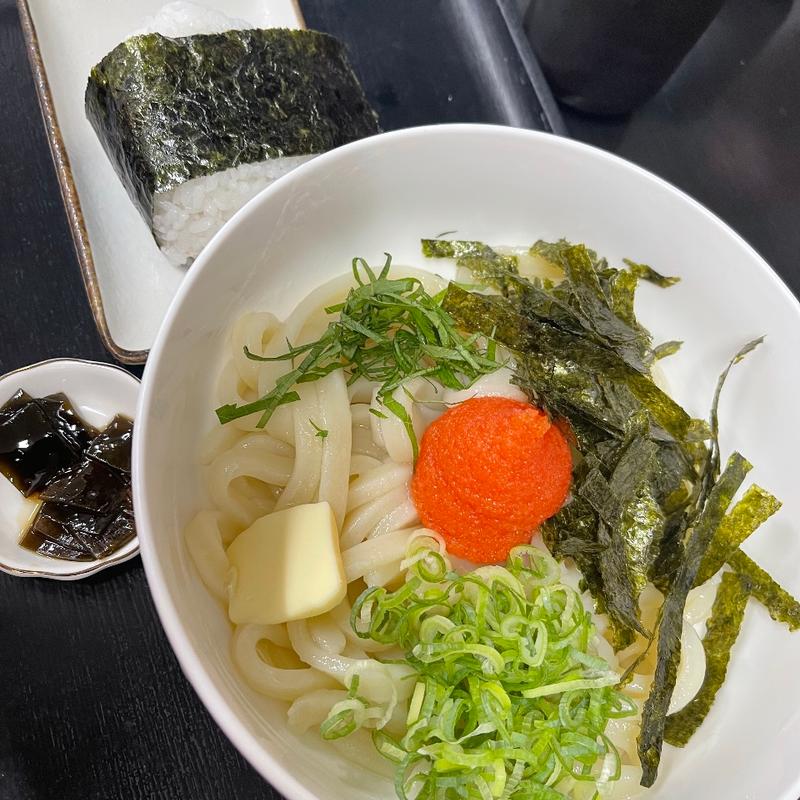 明太子バター釜玉うどんセット(川久麦笑)