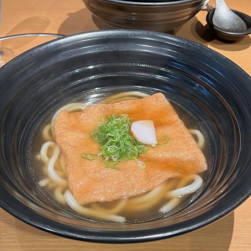 きつねのおうどん(麺匠の心つくし つるとんたん 六本木店)