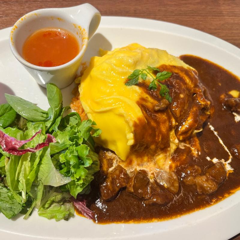 オムライス(むさしの森珈琲 旭川大雪通店)