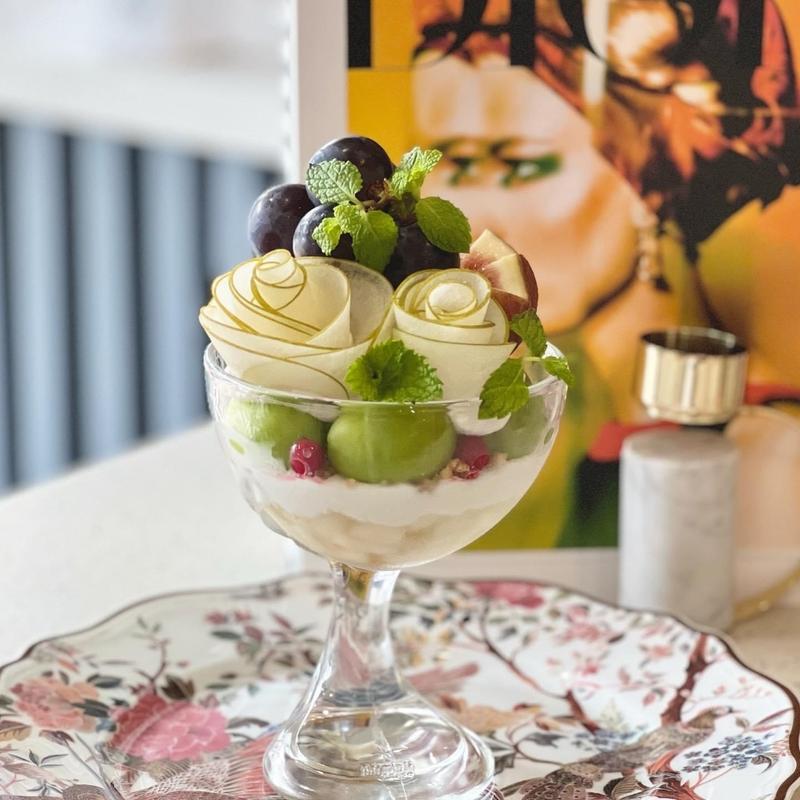 ヴィーガンオータムフルーツパフェ(cafe attmos)