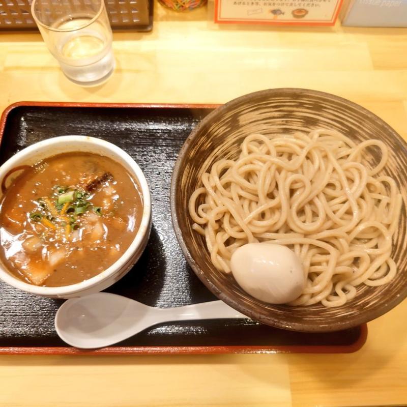 味玉骨粉つけ麺(自家製麺まつお)