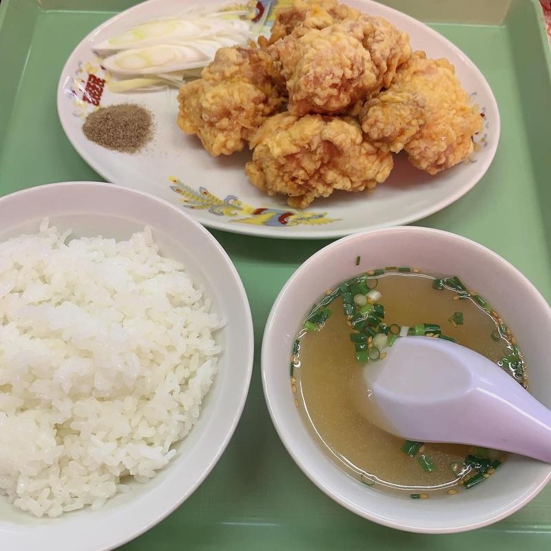 唐揚げ定食(ミンミン 鹿児島店 )