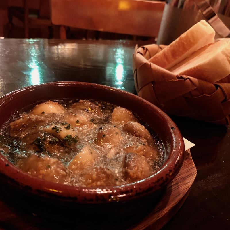 アヒージョ（マッシュルーム）(バル難破船)