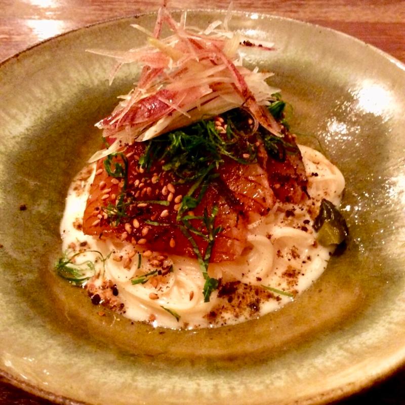 漬けしま鯵そうめん(パーラー 184)