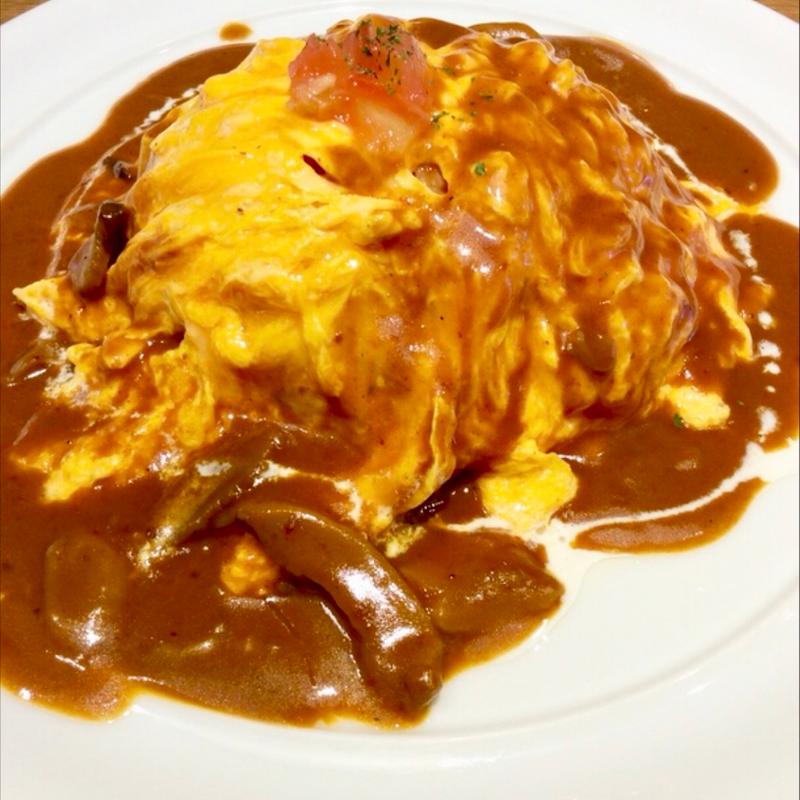 旨赤卵の半熟オムライス(Muu Muu Diner 天王寺MIOプラザ店（ムウムウダイナー）)